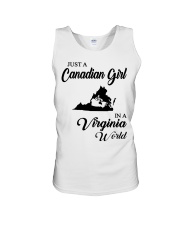 CANADIAN GIRL IN VIRGINIA Unisex Tank tile