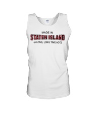 Made In Staten Island A Long Long Time Ago Unisex Tank tile