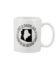 MAINE GIRL LIVING IN ARIZONA Mug tile