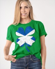 Flag Scotland Four Leaf Clover Classic T-Shirt apparel-classic-tshirt-lifestyle-front-100