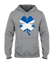 Flag Scotland Four Leaf Clover Hooded Sweatshirt tile