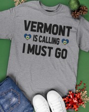 Vermont Is Calling Classic T-Shirt apparel-classic-tshirt-lifestyle-back-69