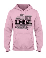 illinois girl cities Hooded Sweatshirt front