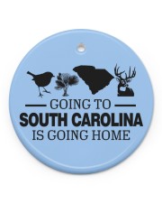 Going Home - Going ToSouth Carolina Circle ornament - single (porcelain) front