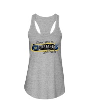 I love you to Nebraska Ladies Flowy Tank tile