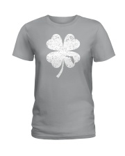 Florida Map - Four Leaf Clover Ladies T-Shirt tile