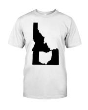 MAP OHIO IN IDAHO Classic T-Shirt tile