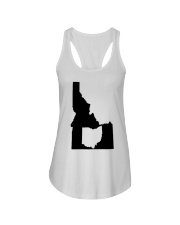 MAP OHIO IN IDAHO Ladies Flowy Tank tile