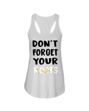 Rhode Island Flag Don't Forget Your Roots Ladies Flowy Tank tile