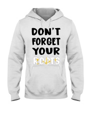 Rhode Island Flag Don't Forget Your Roots Hooded Sweatshirt tile