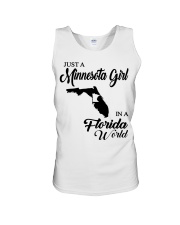 MINNESOTA GIRL IN FLORIDA Unisex Tank tile