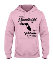 MINNESOTA GIRL IN FLORIDA Hooded Sweatshirt front