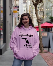 MINNESOTA GIRL IN FLORIDA Hooded Sweatshirt lifestyle-unisex-hoodie-front-2