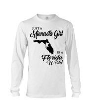 MINNESOTA GIRL IN FLORIDA Long Sleeve Tee tile