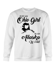 OHIO GIRL IN ALASKA Crewneck Sweatshirt tile