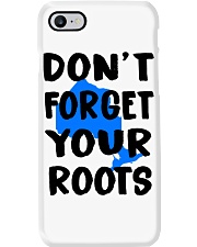 Ontario Map Don't Forget Your Roots Phone Case tile