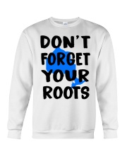 Ontario Map Don't Forget Your Roots Crewneck Sweatshirt tile