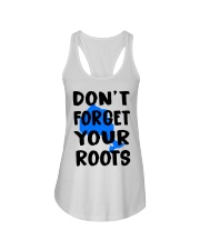 Ontario Map Don't Forget Your Roots Ladies Flowy Tank tile