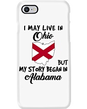Began In Alabama - Live In Ohio Phone Case tile