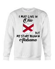Began In Alabama - Live In Ohio Crewneck Sweatshirt tile