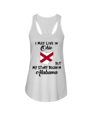 Began In Alabama - Live In Ohio Ladies Flowy Tank tile