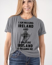 Ireland Is Missing Me Classic T-Shirt apparel-classic-tshirt-lifestyle-front-101
