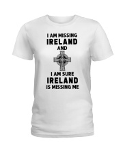 Ireland Is Missing Me Ladies T-Shirt tile