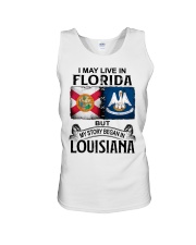 Began In Louisiana - May Live In Florida Unisex Tank tile