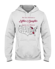 THE LOVE MOTHER AND DAUGHTER MICHIGAN GEORGIA Hooded Sweatshirt tile