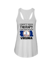 Therapy - Go To Virginia Ladies Flowy Tank tile