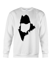MAP OHIO IN MAINE Crewneck Sweatshirt tile