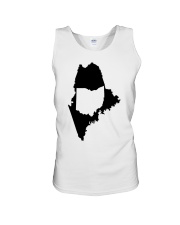 MAP OHIO IN MAINE Unisex Tank tile