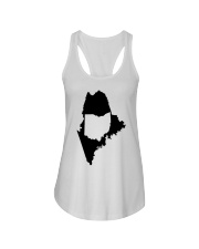 MAP OHIO IN MAINE Ladies Flowy Tank tile
