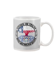 LIVING IN TEXAS WITH MICHIGAN ROOTS Mug tile