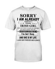 Taken By A Freaking - Irish Girl Classic T-Shirt tile