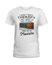 Pack My Bags - Go To Missouri Ladies T-Shirt tile