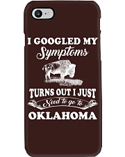 Google My Symptoms - Go To Oklahoma Phone Case tile