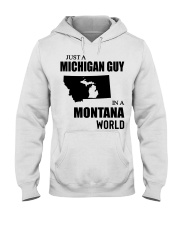 MICHIGAN GUY IN MONTANA Hooded Sweatshirt tile