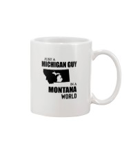 MICHIGAN GUY IN MONTANA Mug tile