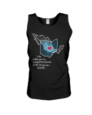 OHIO MEXICO LOVE BRINGS YOU HOME Unisex Tank tile