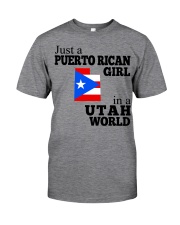 PUERTO RICAN GIRL IN UTAH Classic T-Shirt front