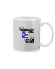 PUERTO RICAN GIRL IN UTAH Mug tile