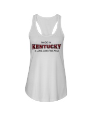 Made In Kentucky A Long Long Time Ago Ladies Flowy Tank tile