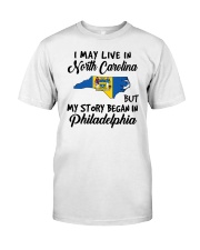 Began In Philadelphia - Live In North Carolina Classic T-Shirt tile