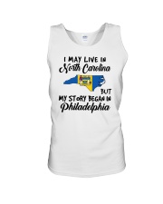 Began In Philadelphia - Live In North Carolina Unisex Tank tile