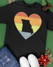 Missouri - Heart Vintage Classic T-Shirt apparel-classic-tshirt-lifestyle-back-69