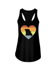 Missouri - Heart Vintage Ladies Flowy Tank tile