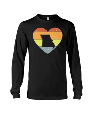 Missouri - Heart Vintage Long Sleeve Tee tile