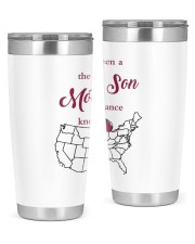 THE LOVE MOTHER AND SON MICHIGAN LOUISIANA 20oz Tumbler tile