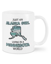 Alaska Girl Living In Minnesota Mugs tile